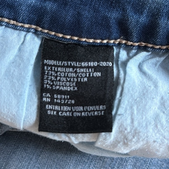 Tribal | Skinny Rhinestone Cuff Jeans - Picture 5 of 8